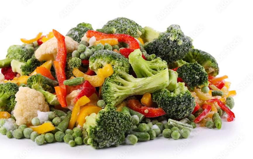 Mixed frozen vegetables available as discounted product